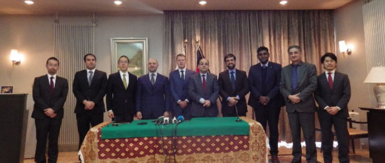 Japan will provide 3. 3 million USD grant to support the Project for City Resilience