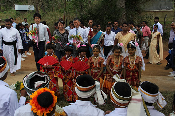 Japanese Ambassador Opens New School Building in Mannar District