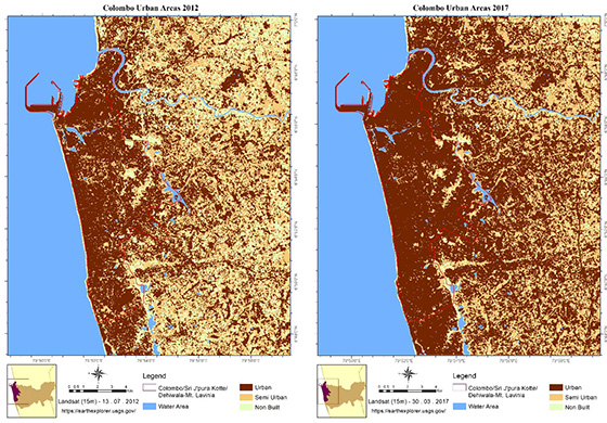 Is Sri Lanka one of the Least Urbanised Countries on Earth?